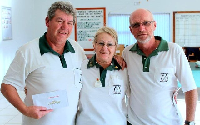 Chris Malec, Anne van Niekerk en Mike Puttic